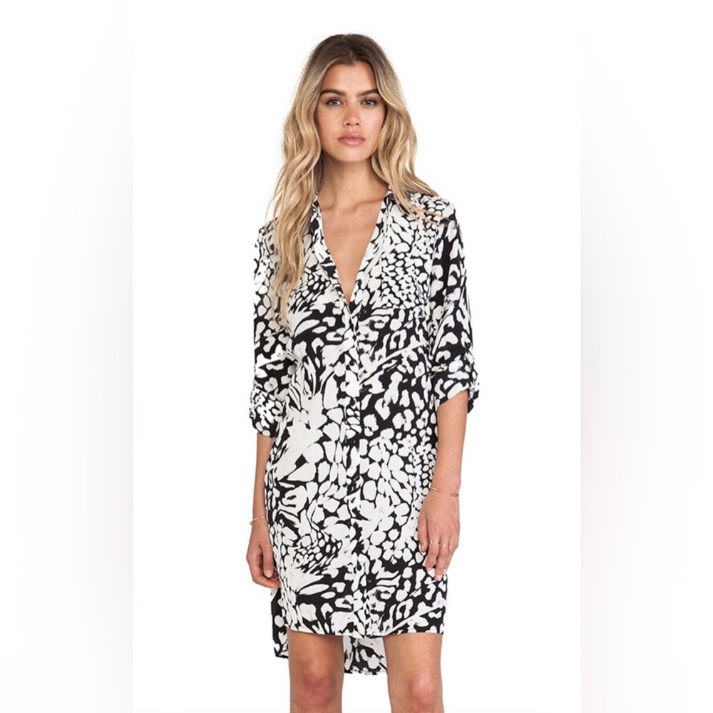 🛍️ DVF Prita Wrap Shirt Dress